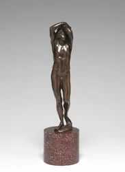 Jeune homme debout, connu sous le nom de Narcisse, vers 1650